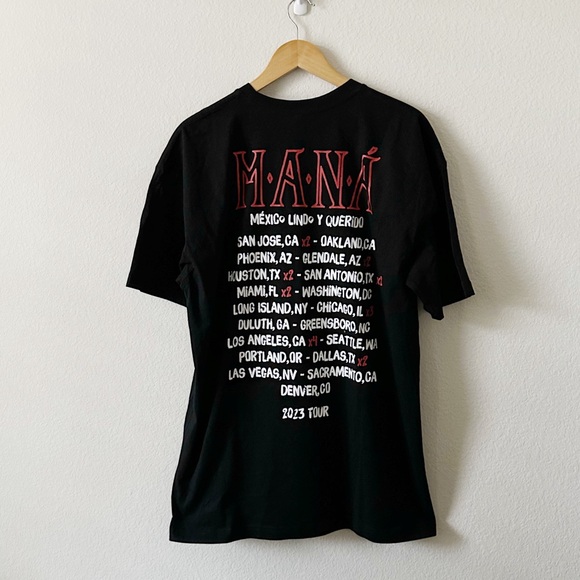 NEW Mana 2023 Tour Graphic Tee - Picture 4 of 6